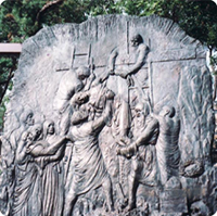 第十三處 耶穌從十字架上卸下